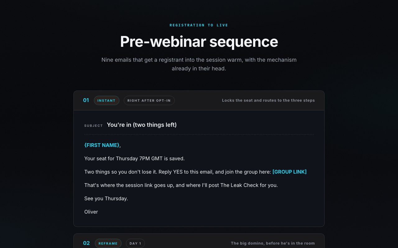 Pre-webinar preview